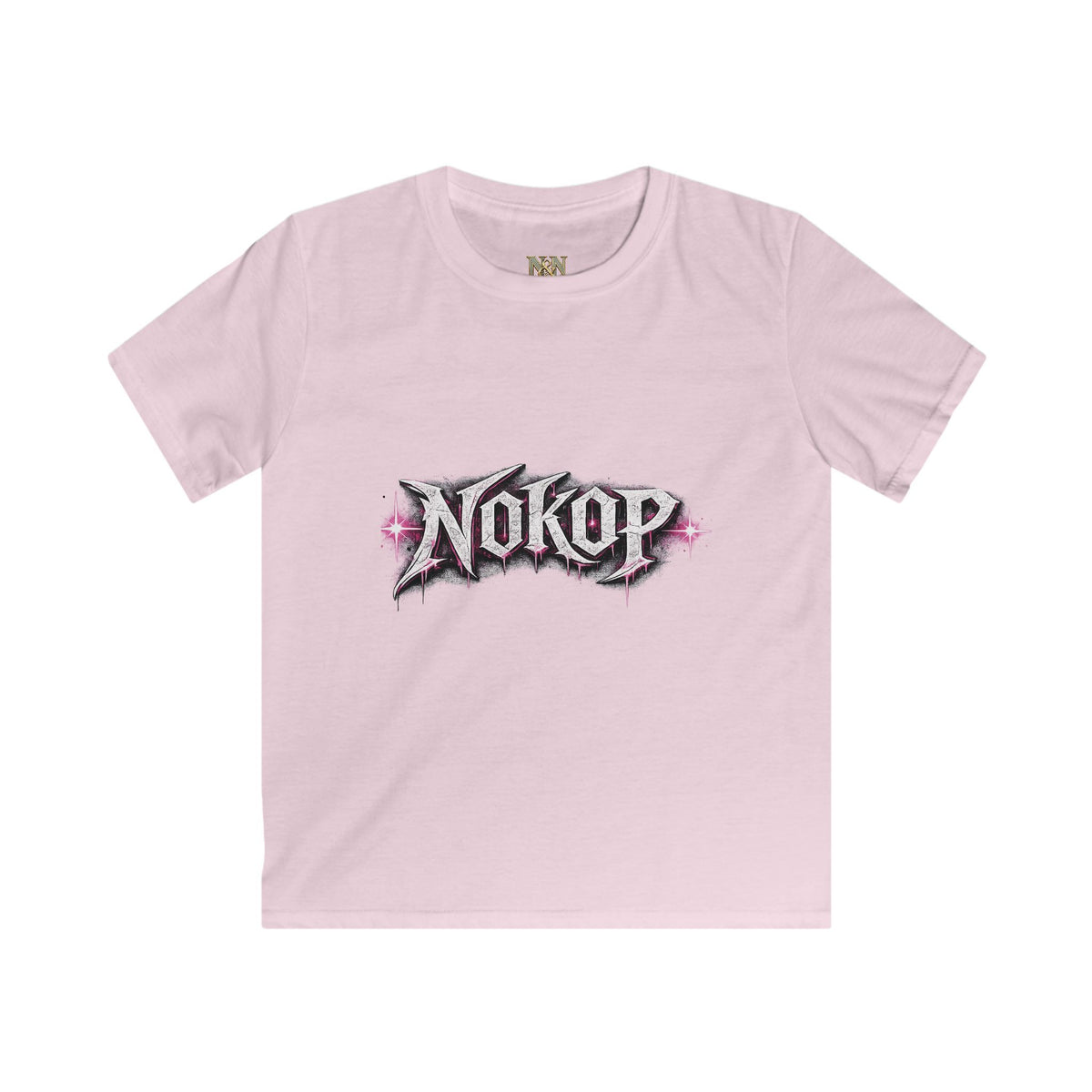 Kids Tee — "No Other Kind of Privilege" Graphic T‑Shirt (Edgy Pink Lettering)