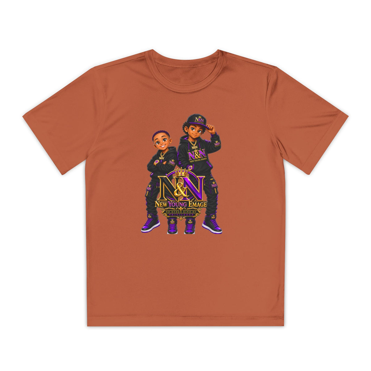 Youth Competitor Performance Tee — "N&N " Team Shirt