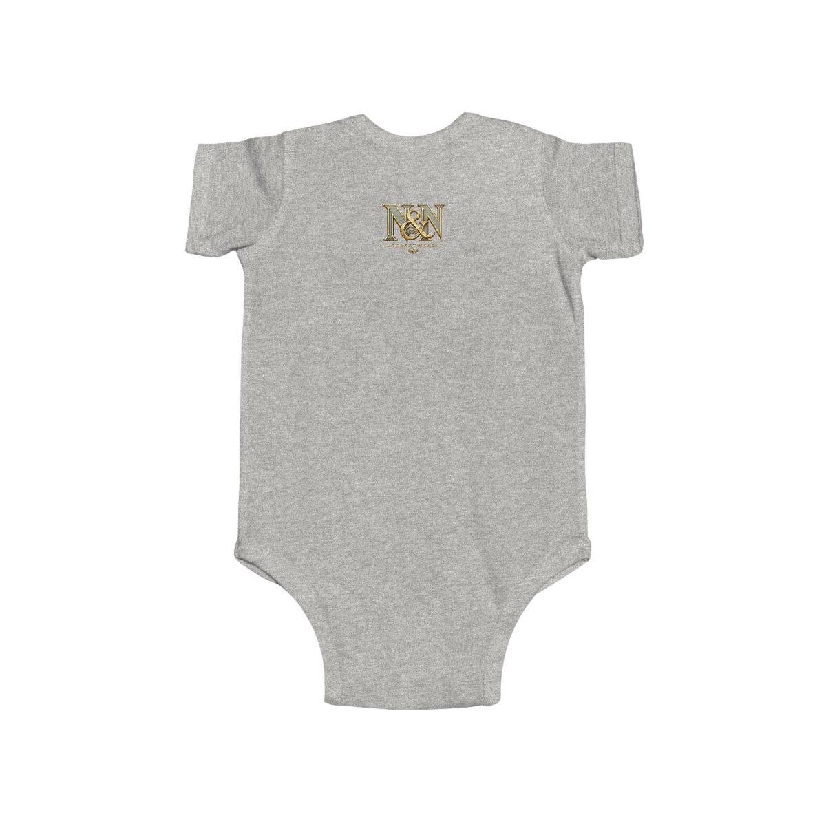Baby NOKOP Bodysuit — 'King of the Block' Urban Baby Graphic Onesie