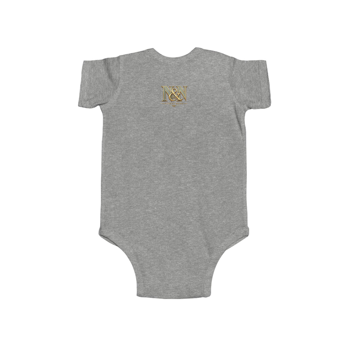 Baby NOKOP Bodysuit — 'King of the Block' Urban Baby Graphic Onesie