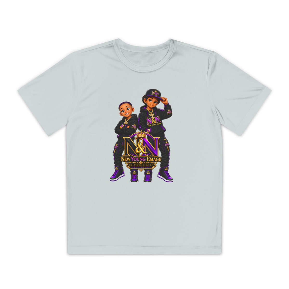 Youth Competitor Performance Tee — "N&N " Team Shirt
