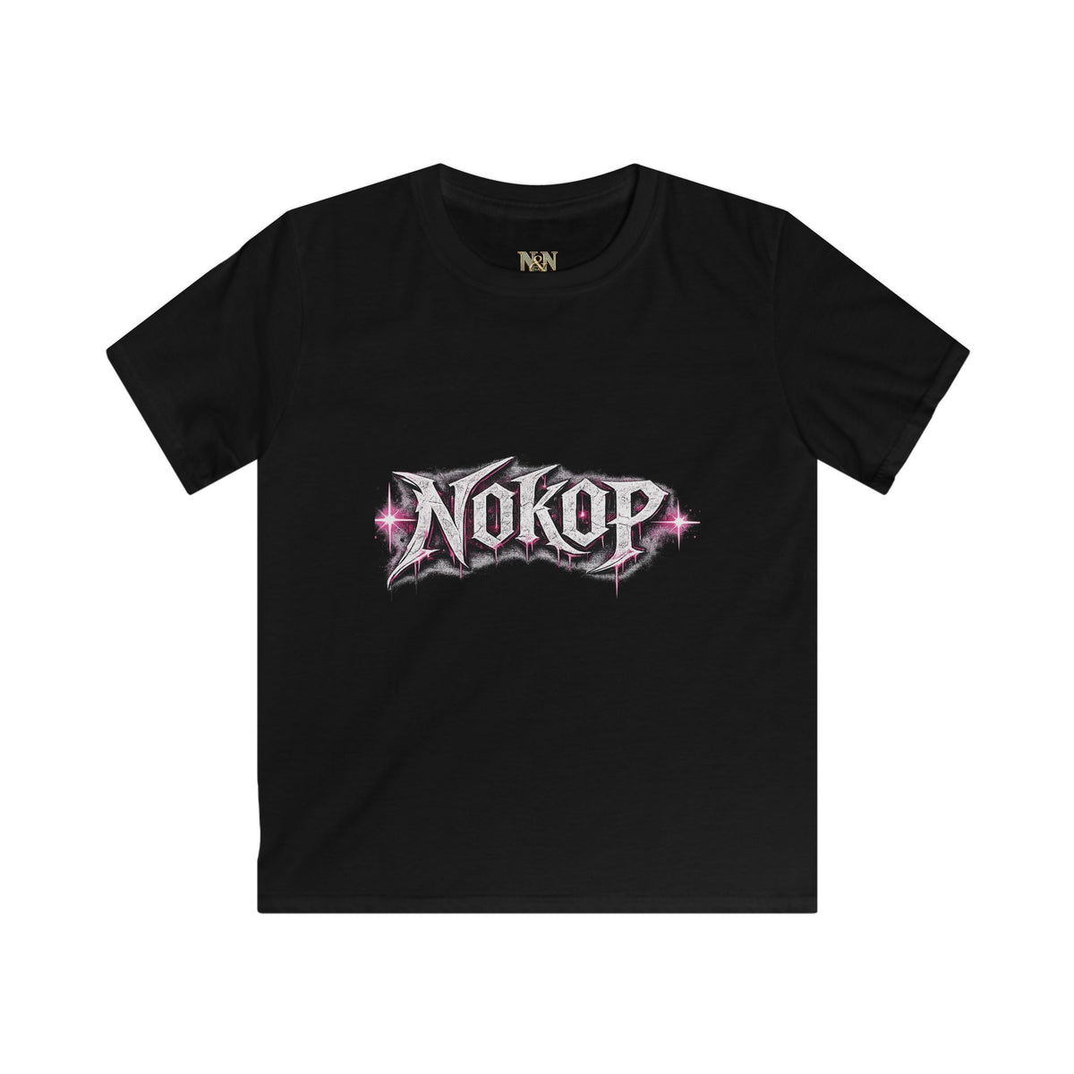 Kids Tee — "No Other Kind of Privilege" Graphic T‑Shirt (Edgy Pink Lettering)