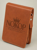 Mens Grooming Set - "NOKOP: No Other Kind Of Privileges" Leather Travel Kit