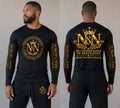 N&N Crown Emblem Long Sleeve Tee — 'Mother Kind of Privilege' Athletic Compression Shirt