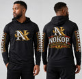 Gold & Silver NK Workwear Pro Long Sleeve Hooded Tee