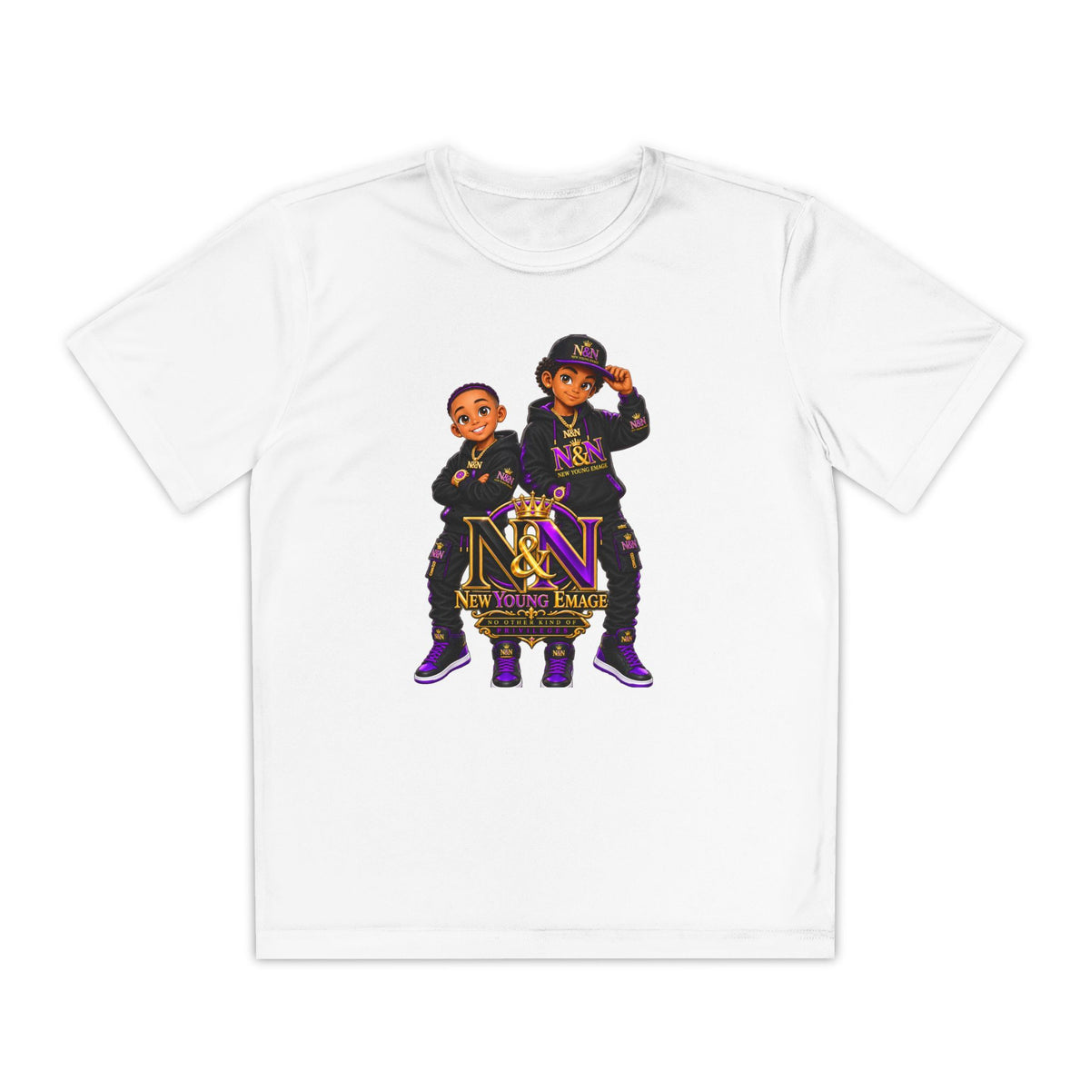 Youth Competitor Performance Tee — "N&N " Team Shirt