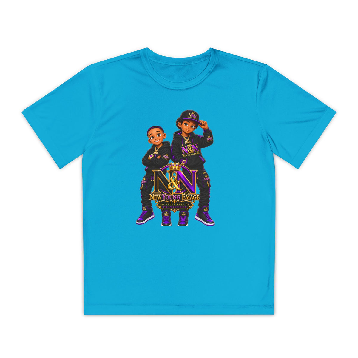 Youth Competitor Performance Tee — "N&N " Team Shirt