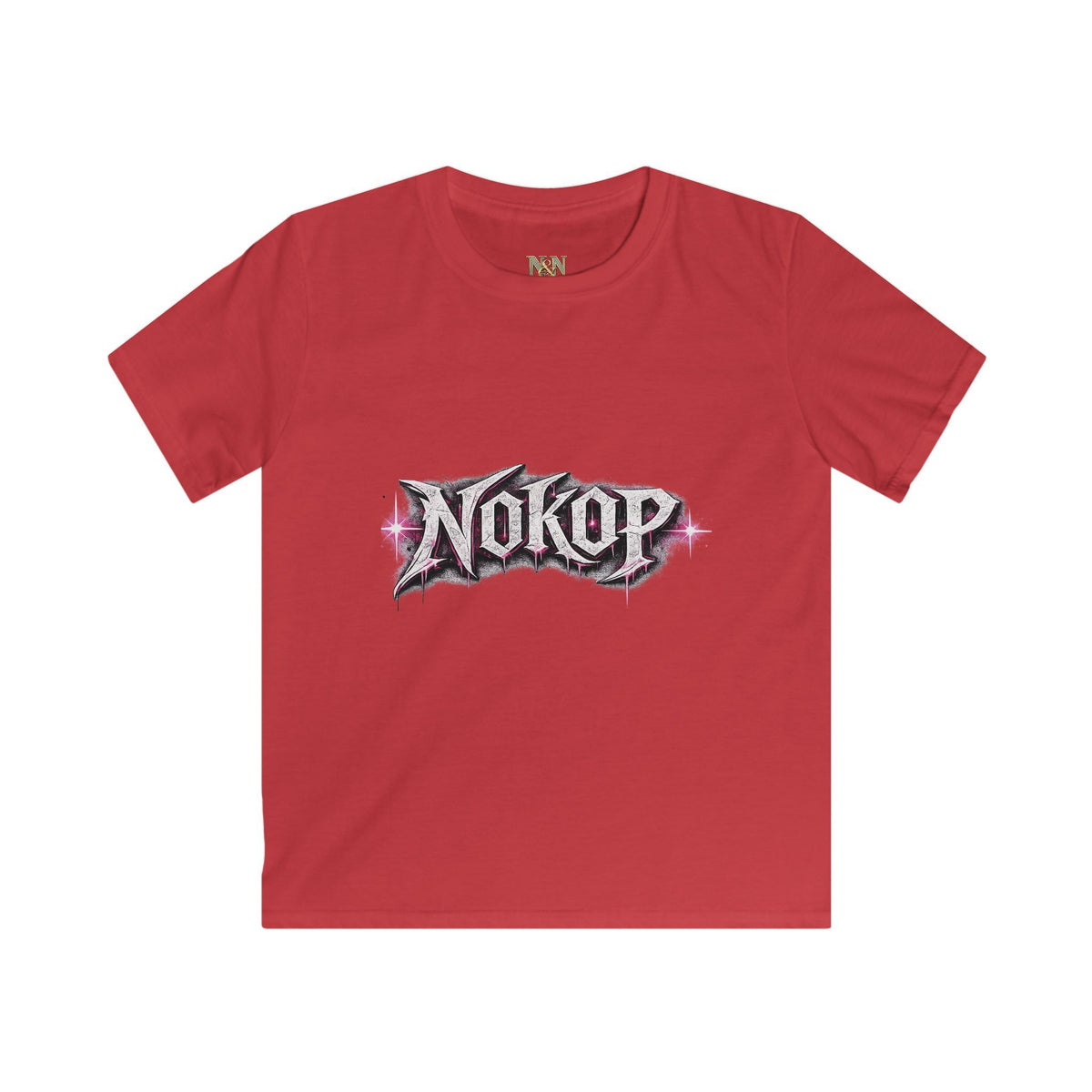 Kids Tee — "No Other Kind of Privilege" Graphic T‑Shirt (Edgy Pink Lettering)