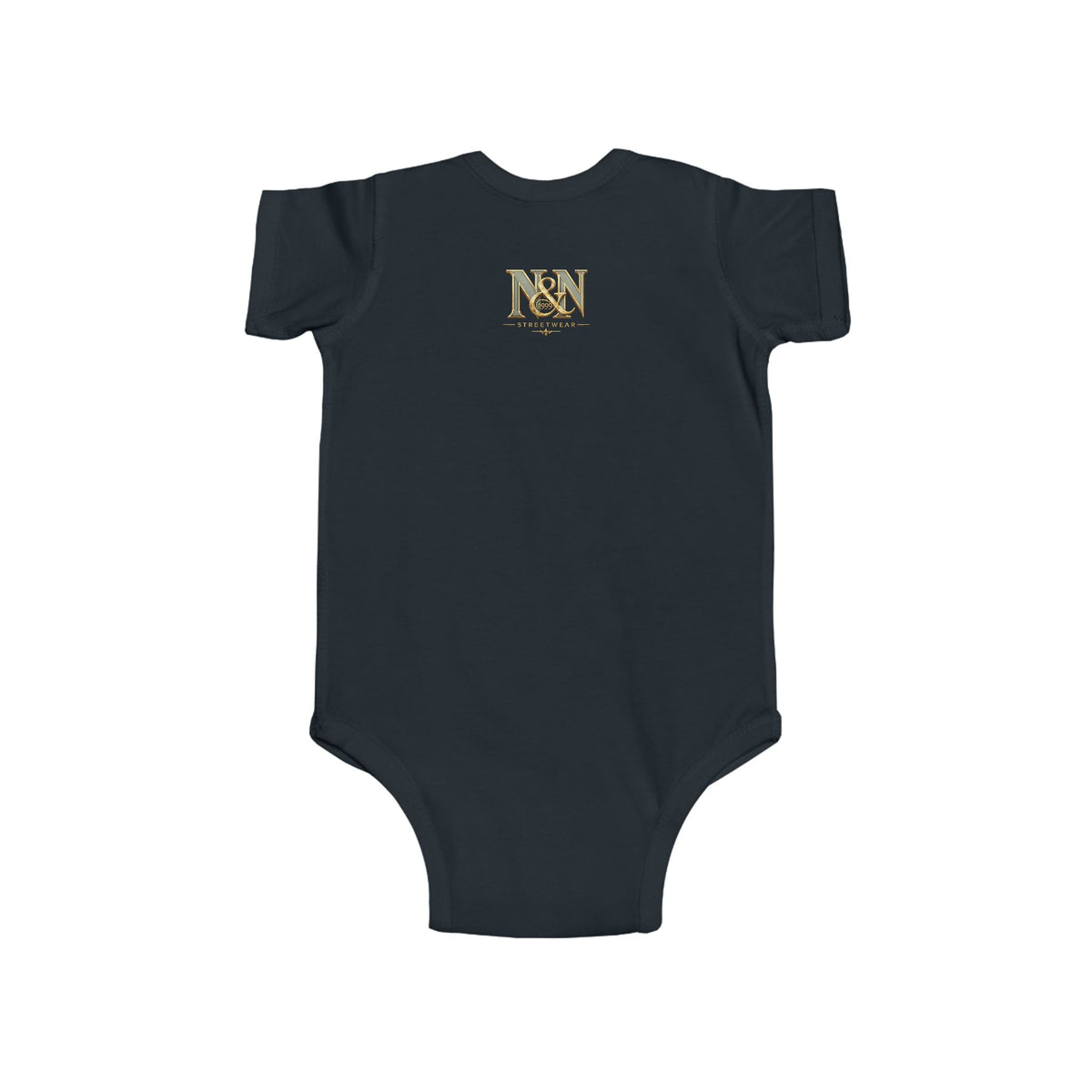Baby NOKOP Bodysuit — 'King of the Block' Urban Baby Graphic Onesie
