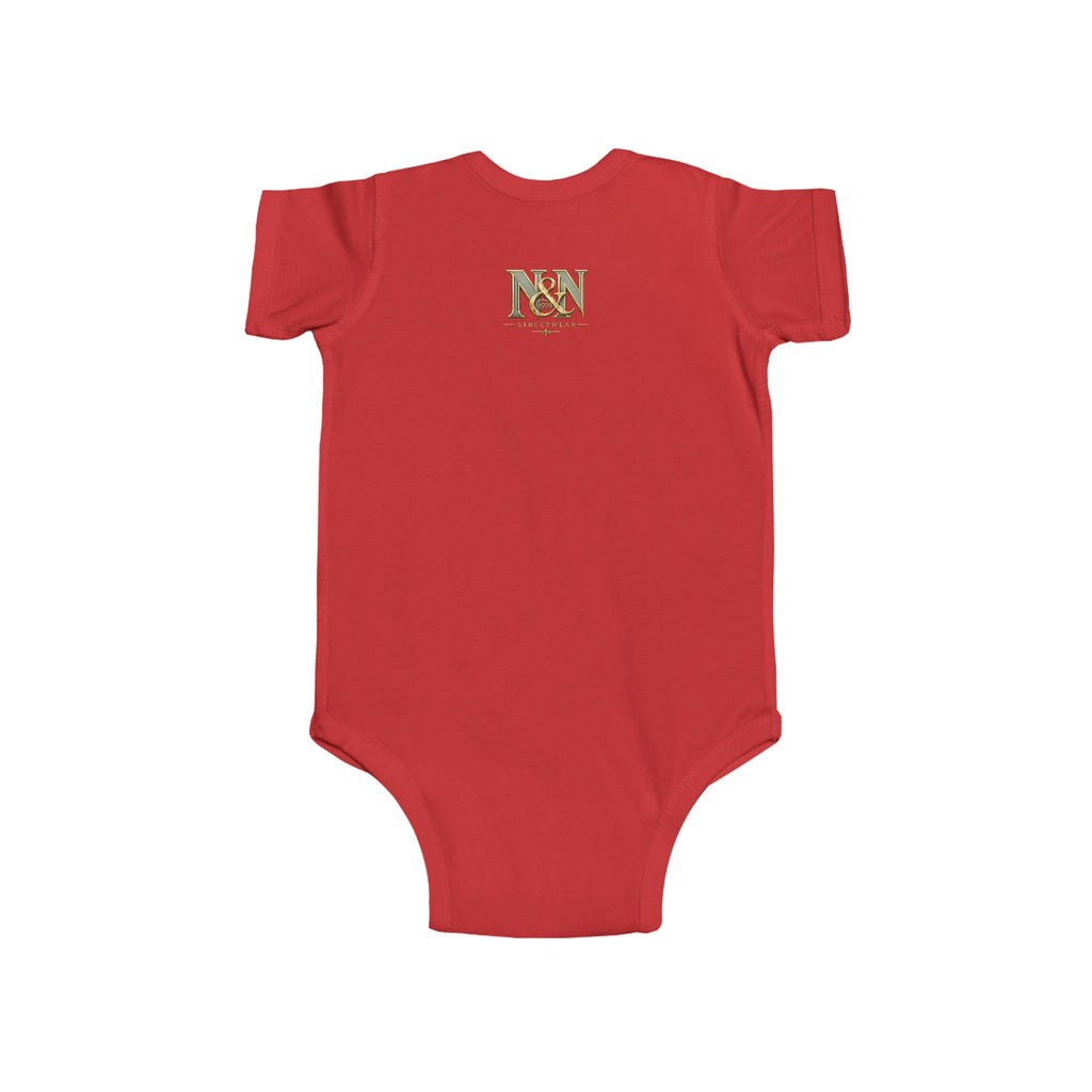 Baby NOKOP Bodysuit — 'King of the Block' Urban Baby Graphic Onesie