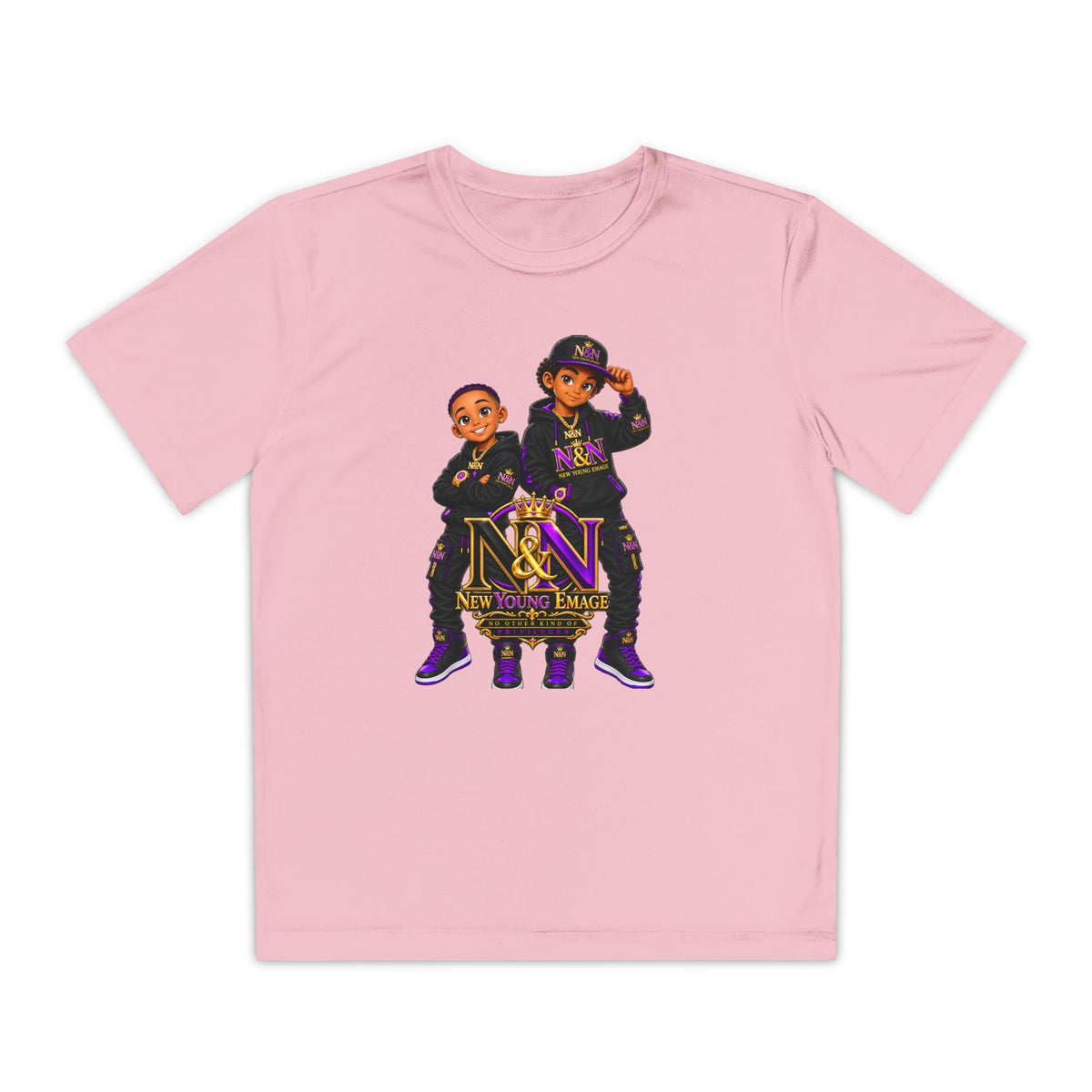 Youth Competitor Performance Tee — "N&N " Team Shirt