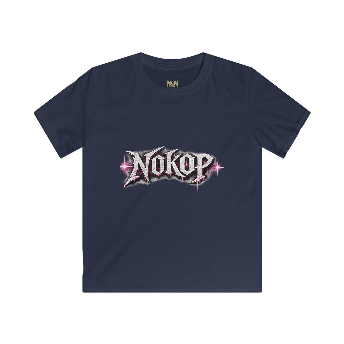 Kids Tee — "No Other Kind of Privilege" Graphic T‑Shirt (Edgy Pink Lettering)